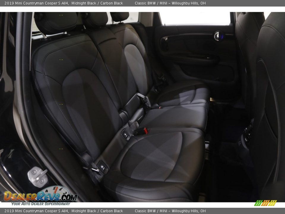 2019 Mini Countryman Cooper S All4 Midnight Black / Carbon Black Photo #18