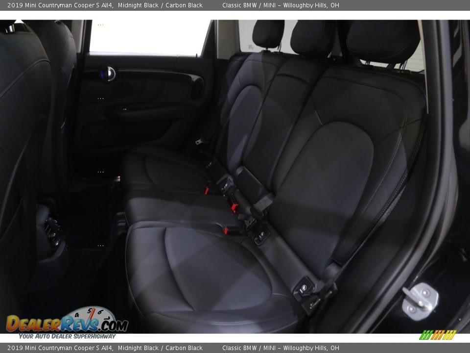 2019 Mini Countryman Cooper S All4 Midnight Black / Carbon Black Photo #19