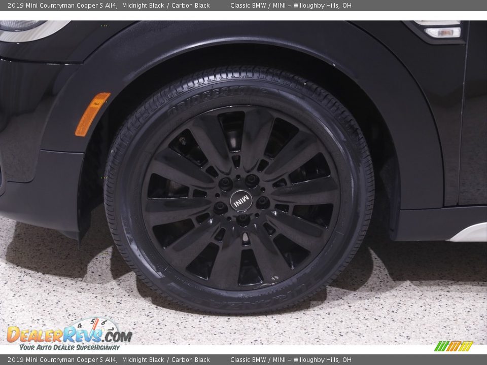 2019 Mini Countryman Cooper S All4 Midnight Black / Carbon Black Photo #22