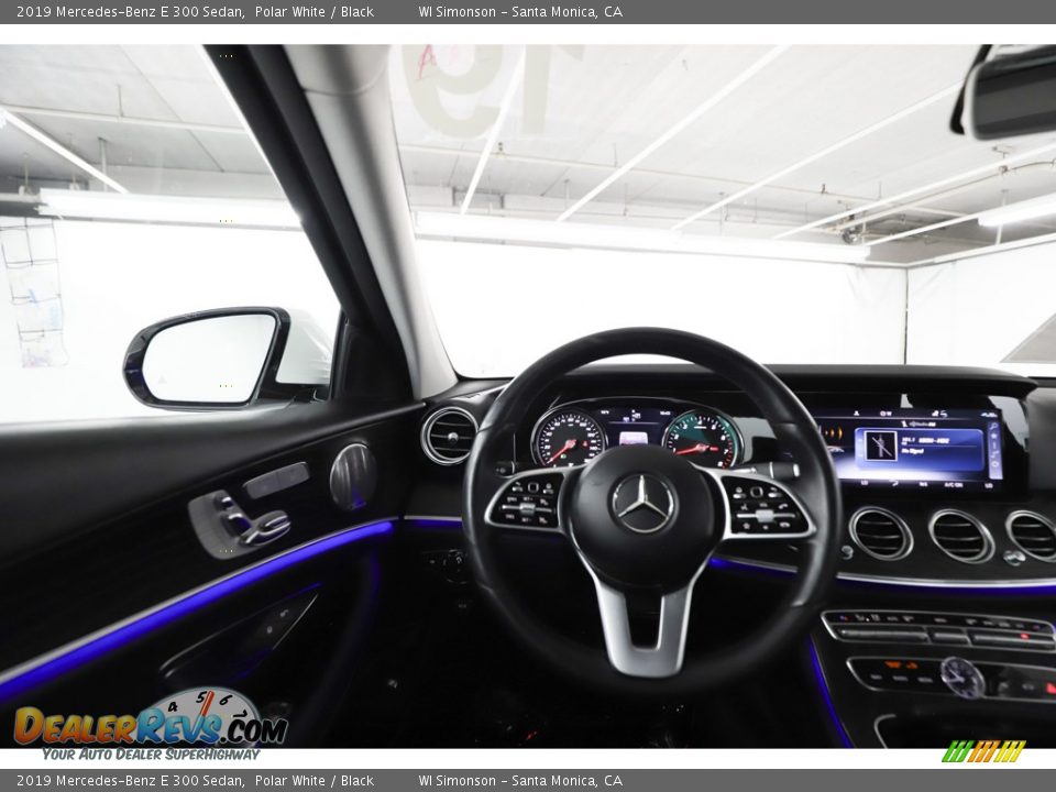 2019 Mercedes-Benz E 300 Sedan Polar White / Black Photo #24