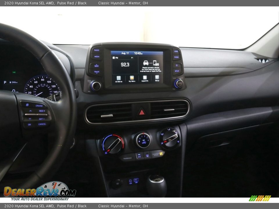 2020 Hyundai Kona SEL AWD Pulse Red / Black Photo #9