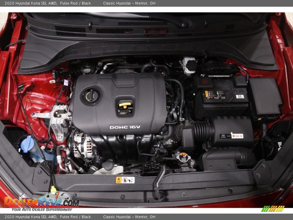 2020 Hyundai Kona SEL AWD Pulse Red / Black Photo #18