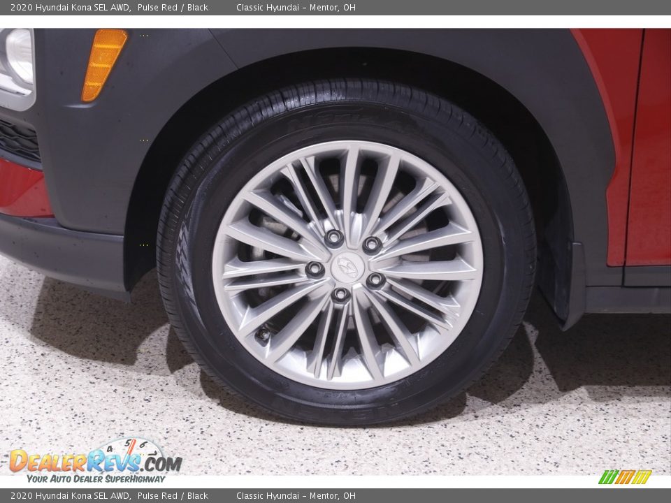 2020 Hyundai Kona SEL AWD Pulse Red / Black Photo #19