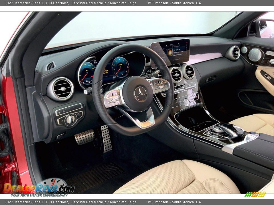 Dashboard of 2022 Mercedes-Benz C 300 Cabriolet Photo #14