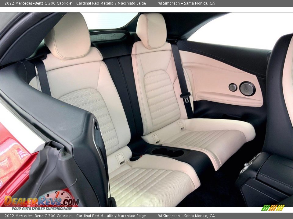 Rear Seat of 2022 Mercedes-Benz C 300 Cabriolet Photo #19