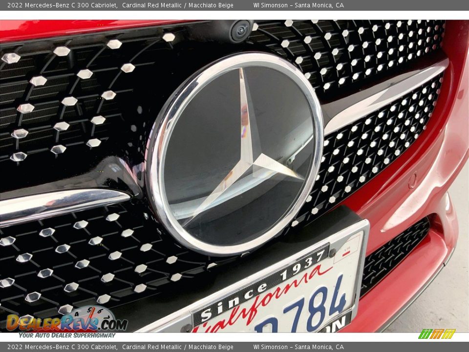 2022 Mercedes-Benz C 300 Cabriolet Cardinal Red Metallic / Macchiato Beige Photo #29