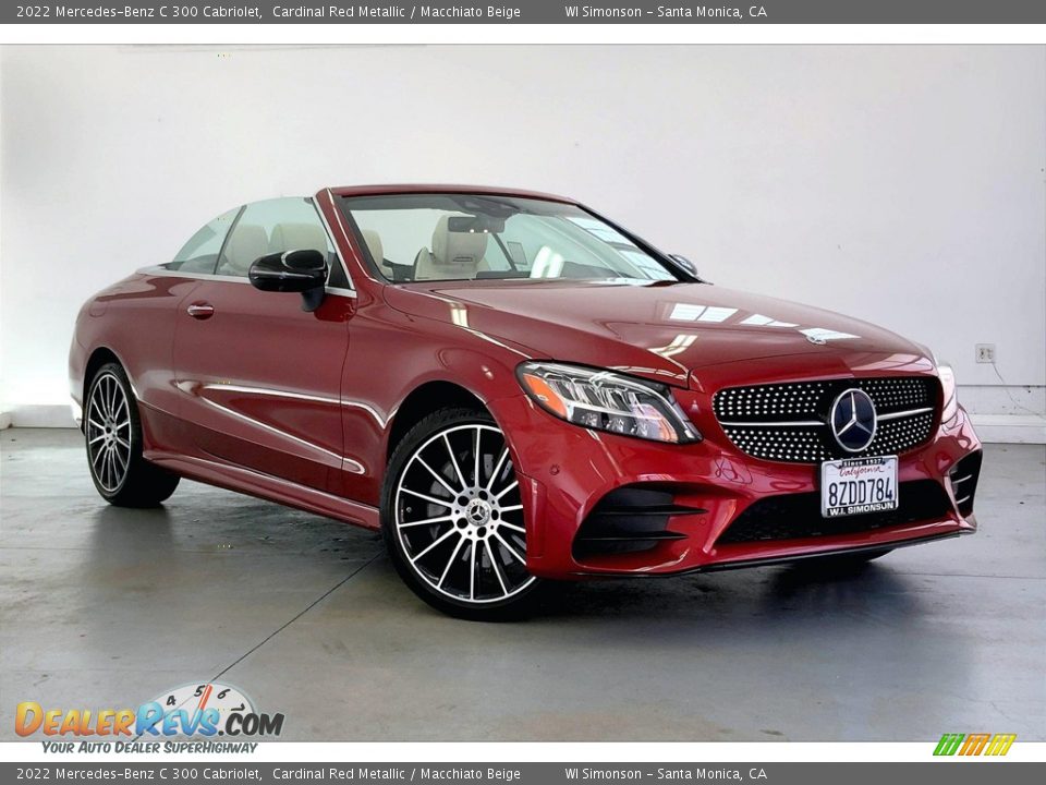 Front 3/4 View of 2022 Mercedes-Benz C 300 Cabriolet Photo #33