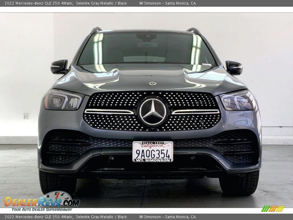 2022 Mercedes-Benz GLE 350 4Matic Selenite Gray Metallic / Black Photo #2