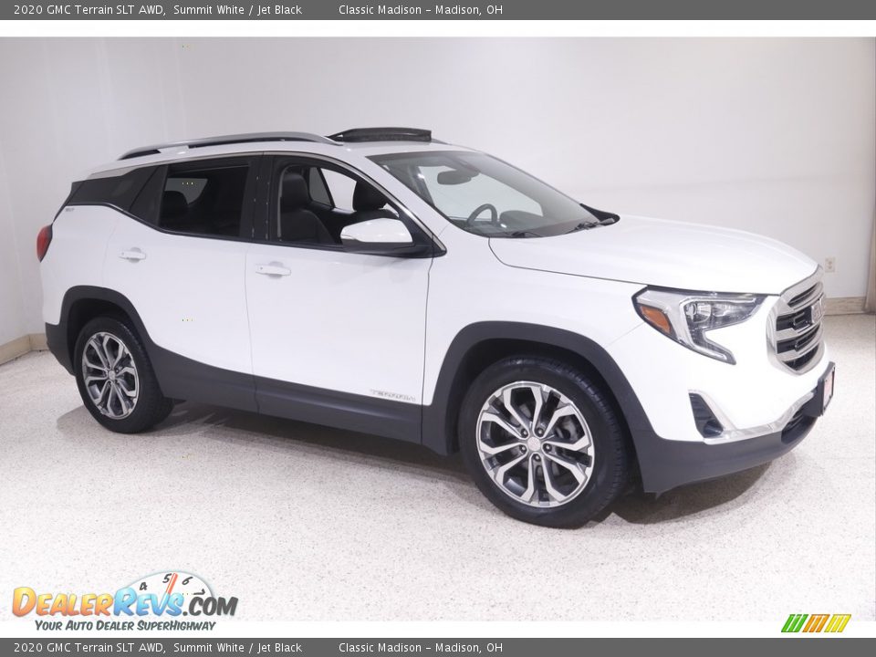 2020 GMC Terrain SLT AWD Summit White / Jet Black Photo #1