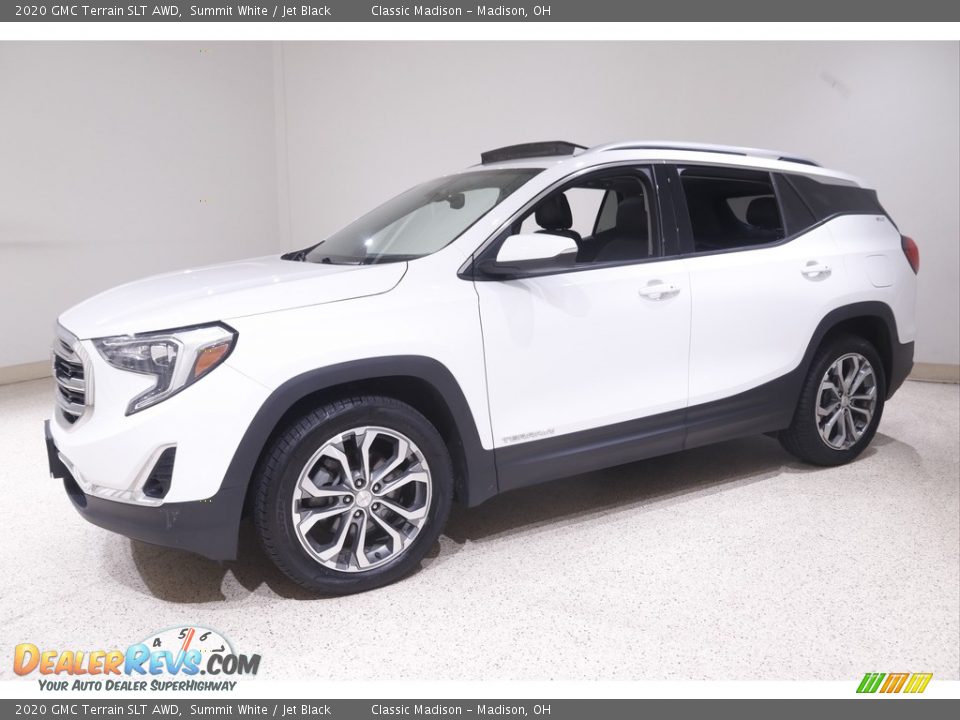 2020 GMC Terrain SLT AWD Summit White / Jet Black Photo #3