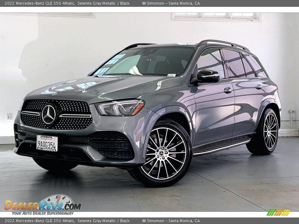 2022 Mercedes-Benz GLE 350 4Matic Selenite Gray Metallic / Black Photo #12