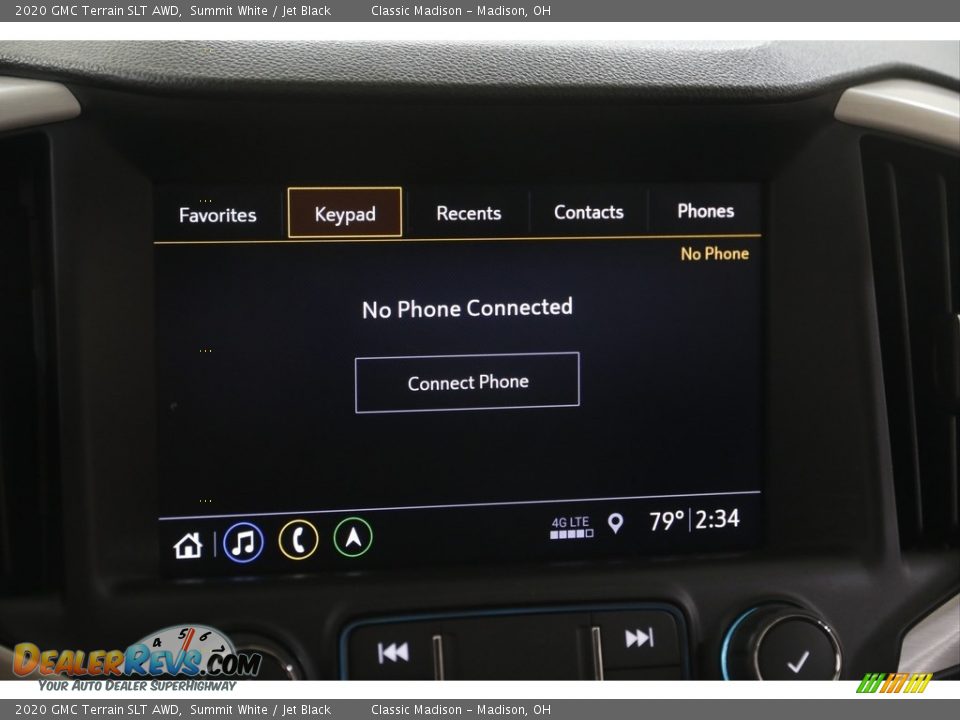 2020 GMC Terrain SLT AWD Summit White / Jet Black Photo #11