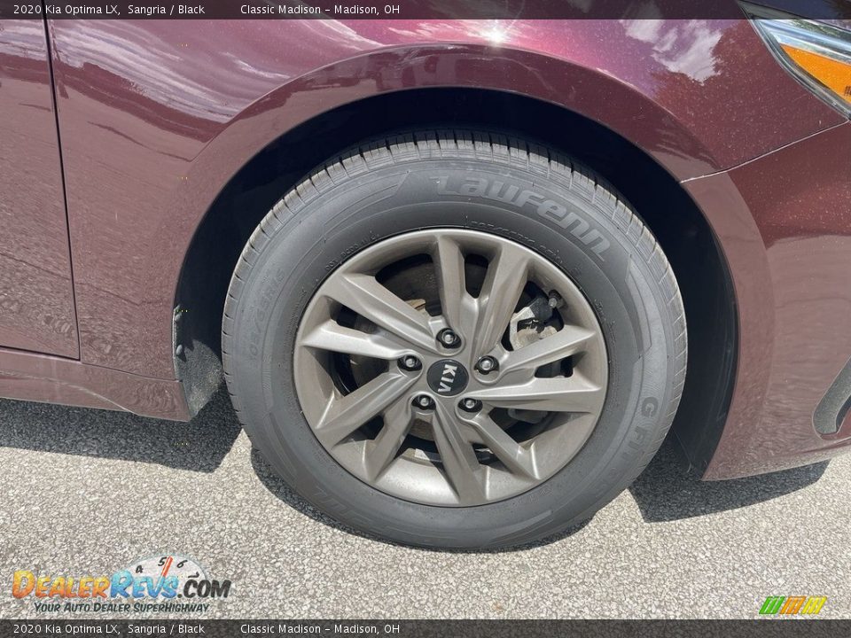 2020 Kia Optima LX Sangria / Black Photo #5