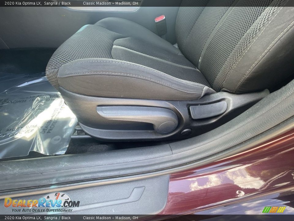 2020 Kia Optima LX Sangria / Black Photo #7