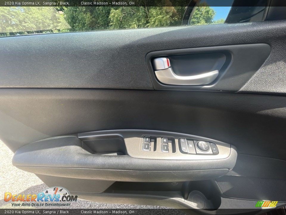 2020 Kia Optima LX Sangria / Black Photo #8