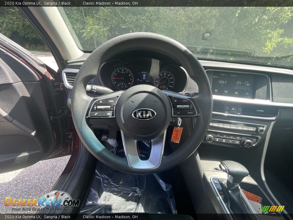 2020 Kia Optima LX Sangria / Black Photo #9