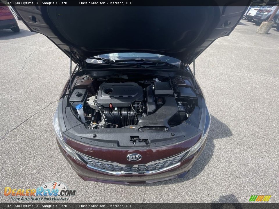 2020 Kia Optima LX Sangria / Black Photo #19