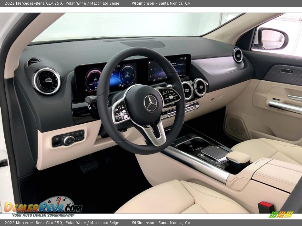 2022 Mercedes-Benz GLA 250 Polar White / Macchiato Beige Photo #4