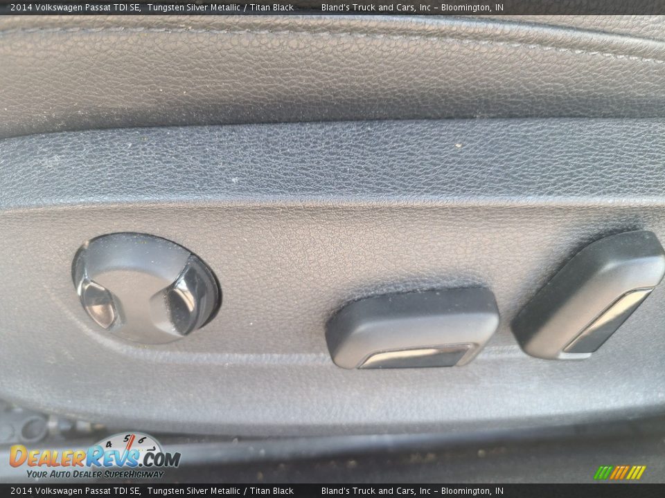 2014 Volkswagen Passat TDI SE Tungsten Silver Metallic / Titan Black Photo #7