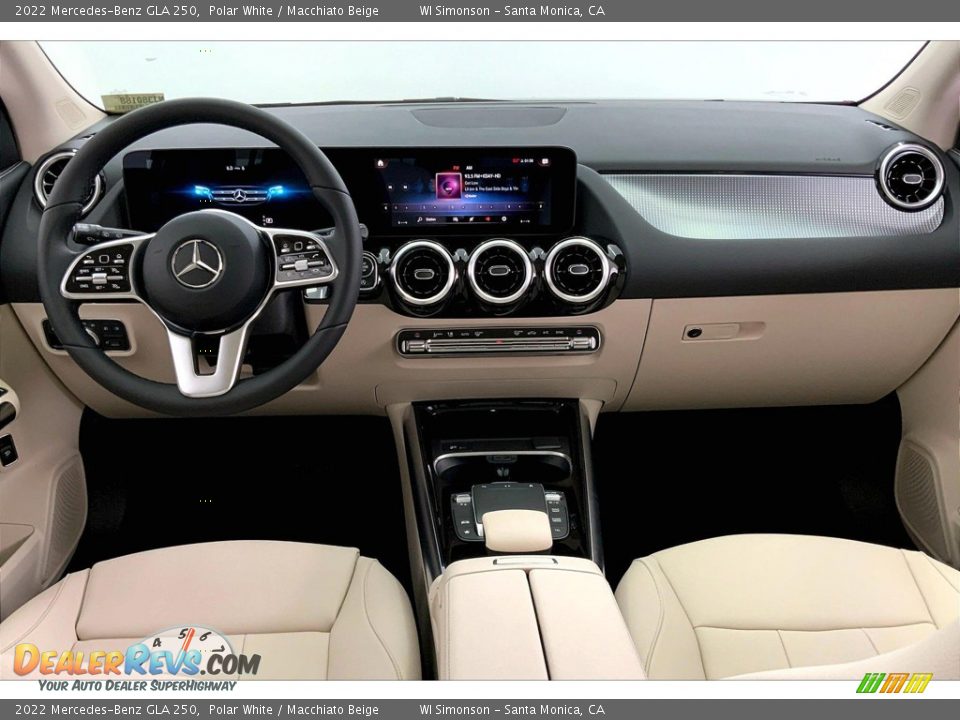 2022 Mercedes-Benz GLA 250 Polar White / Macchiato Beige Photo #6