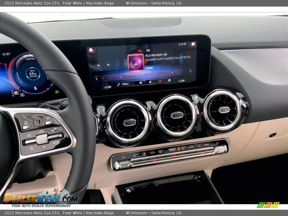 2022 Mercedes-Benz GLA 250 Polar White / Macchiato Beige Photo #7