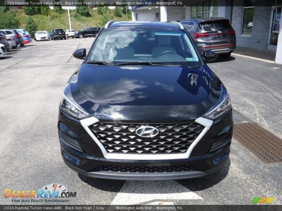 2019 Hyundai Tucson Value AWD Black Noir Pearl / Gray Photo #4