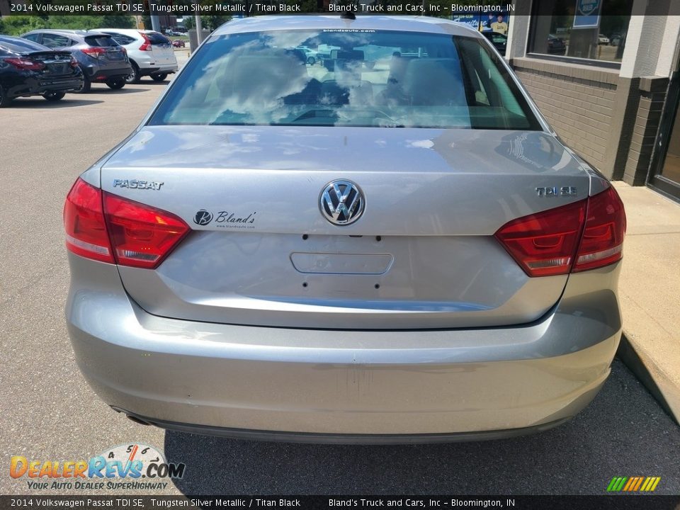 2014 Volkswagen Passat TDI SE Tungsten Silver Metallic / Titan Black Photo #32