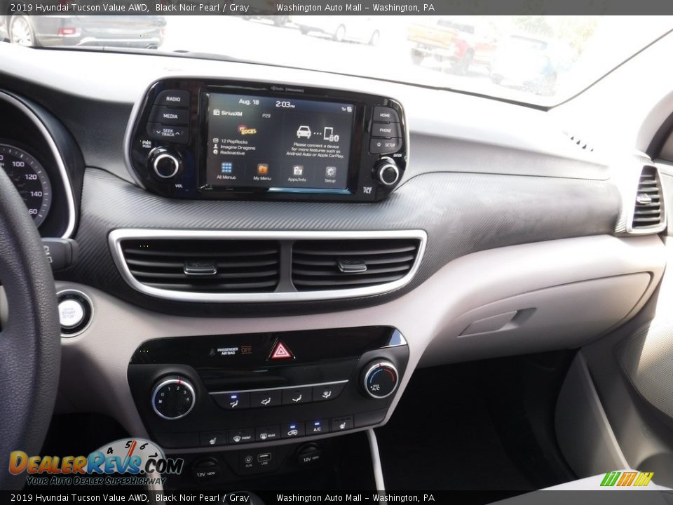 2019 Hyundai Tucson Value AWD Black Noir Pearl / Gray Photo #17