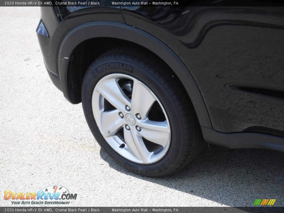 2020 Honda HR-V EX AWD Crystal Black Pearl / Black Photo #4