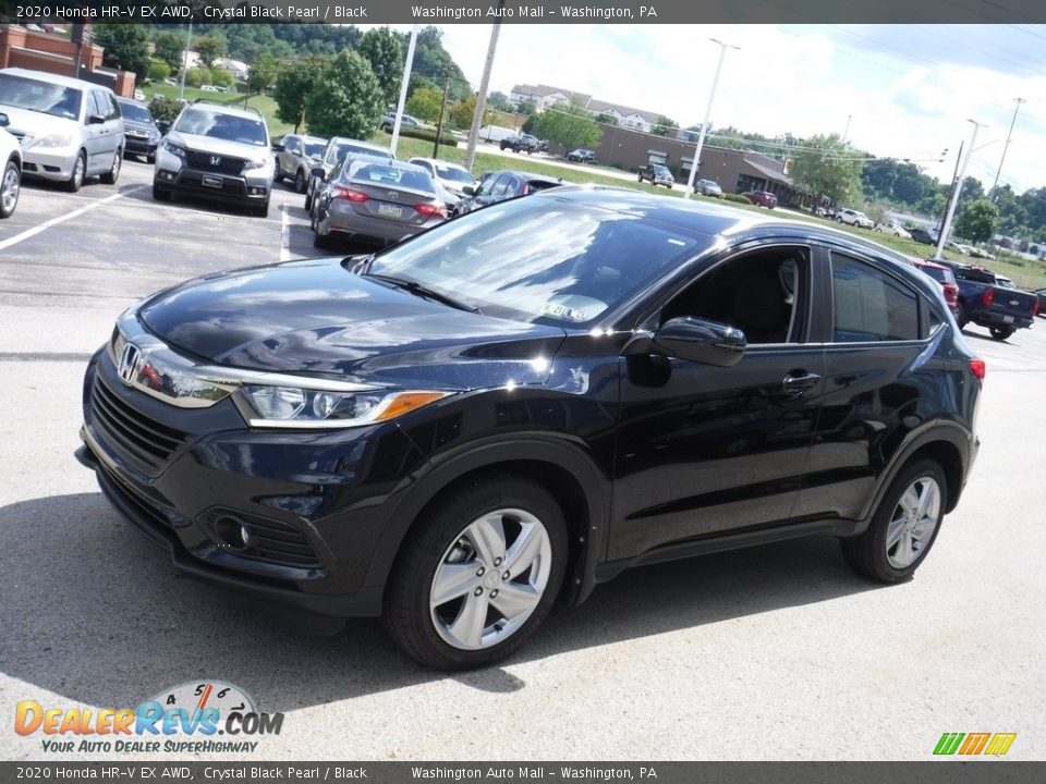 2020 Honda HR-V EX AWD Crystal Black Pearl / Black Photo #6