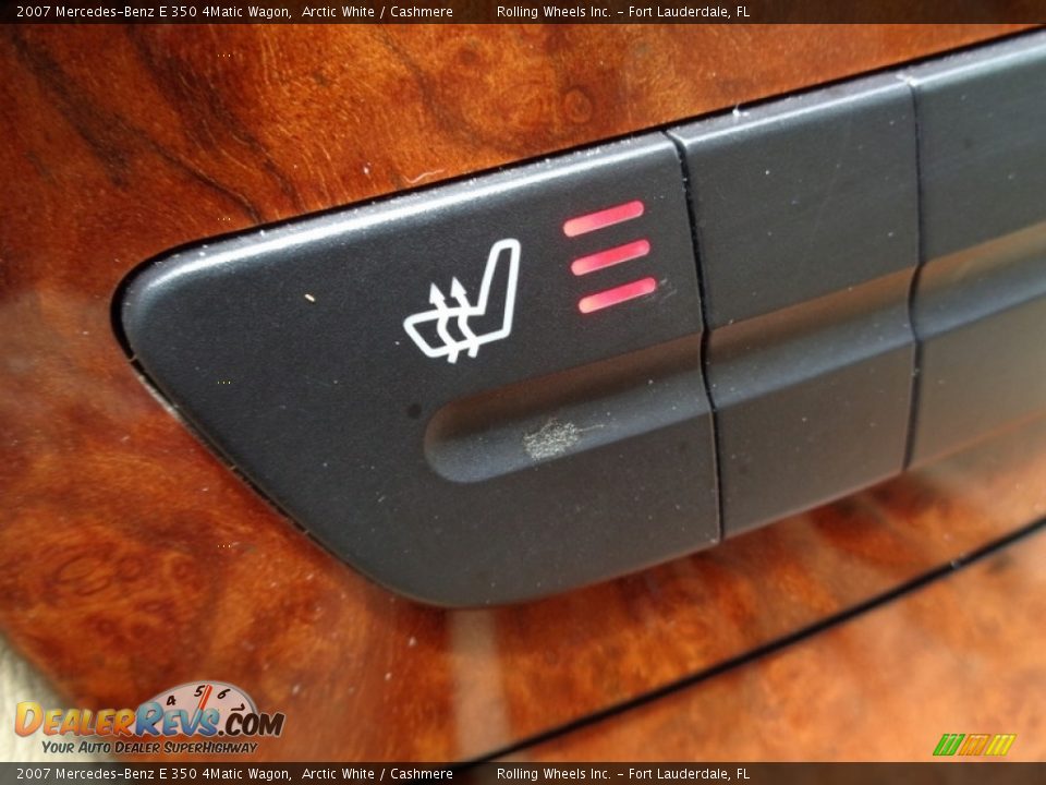 2007 Mercedes-Benz E 350 4Matic Wagon Arctic White / Cashmere Photo #4