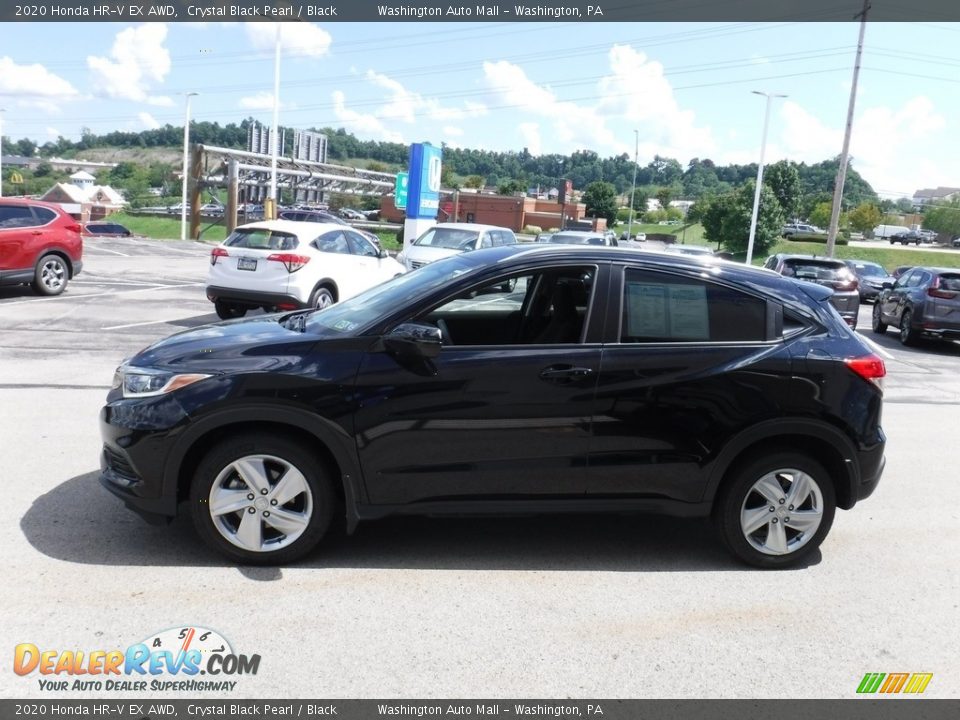 2020 Honda HR-V EX AWD Crystal Black Pearl / Black Photo #7