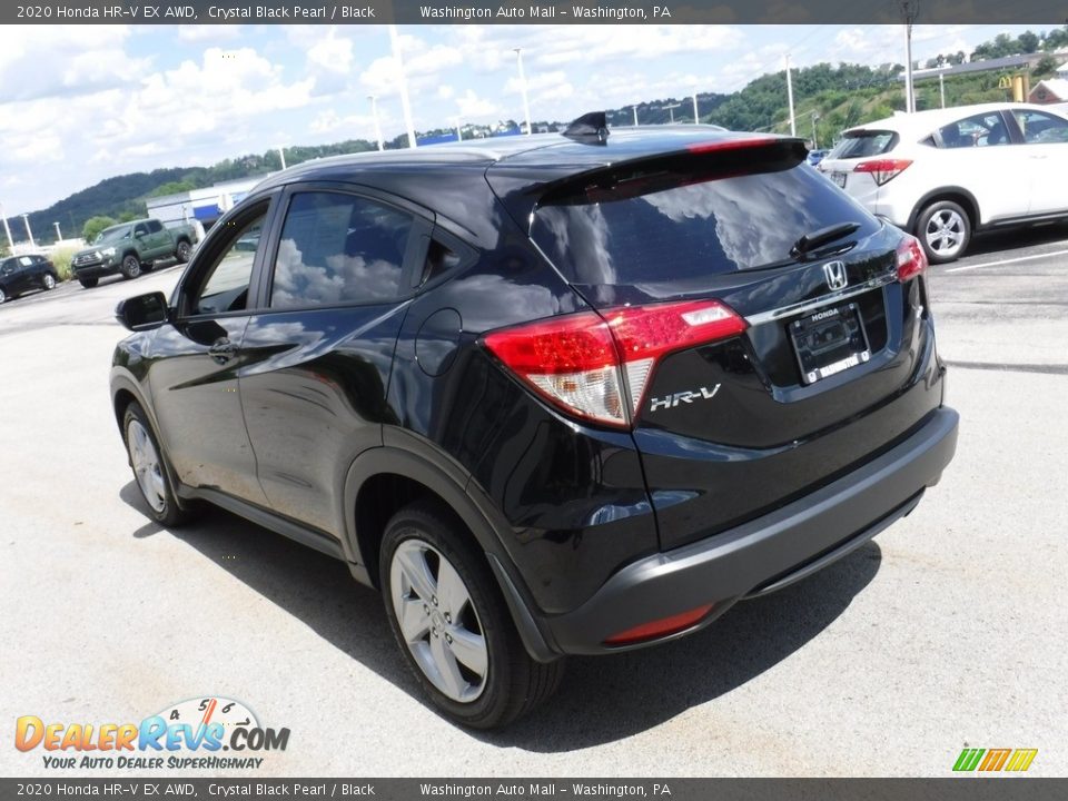 2020 Honda HR-V EX AWD Crystal Black Pearl / Black Photo #8