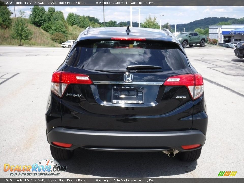 2020 Honda HR-V EX AWD Crystal Black Pearl / Black Photo #9