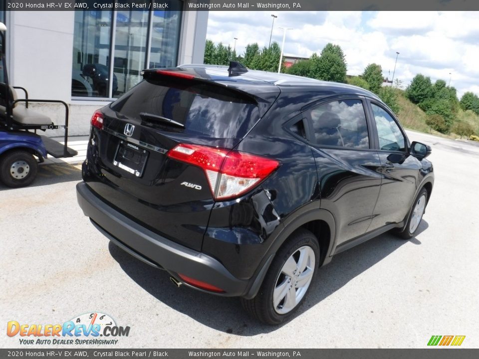 2020 Honda HR-V EX AWD Crystal Black Pearl / Black Photo #10