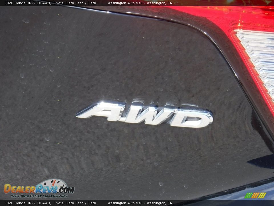 2020 Honda HR-V EX AWD Crystal Black Pearl / Black Photo #11