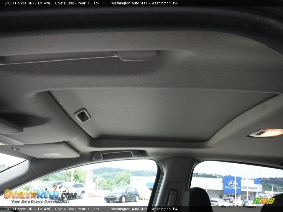 2020 Honda HR-V EX AWD Crystal Black Pearl / Black Photo #12