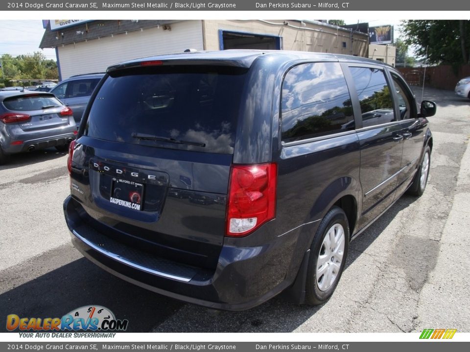 2014 Dodge Grand Caravan SE Maximum Steel Metallic / Black/Light Graystone Photo #5