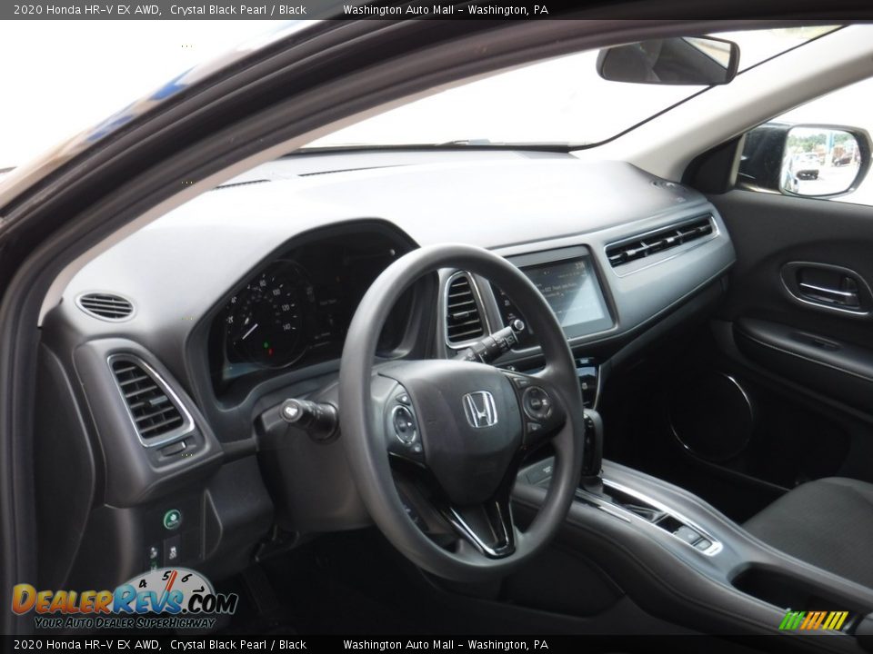 2020 Honda HR-V EX AWD Crystal Black Pearl / Black Photo #14