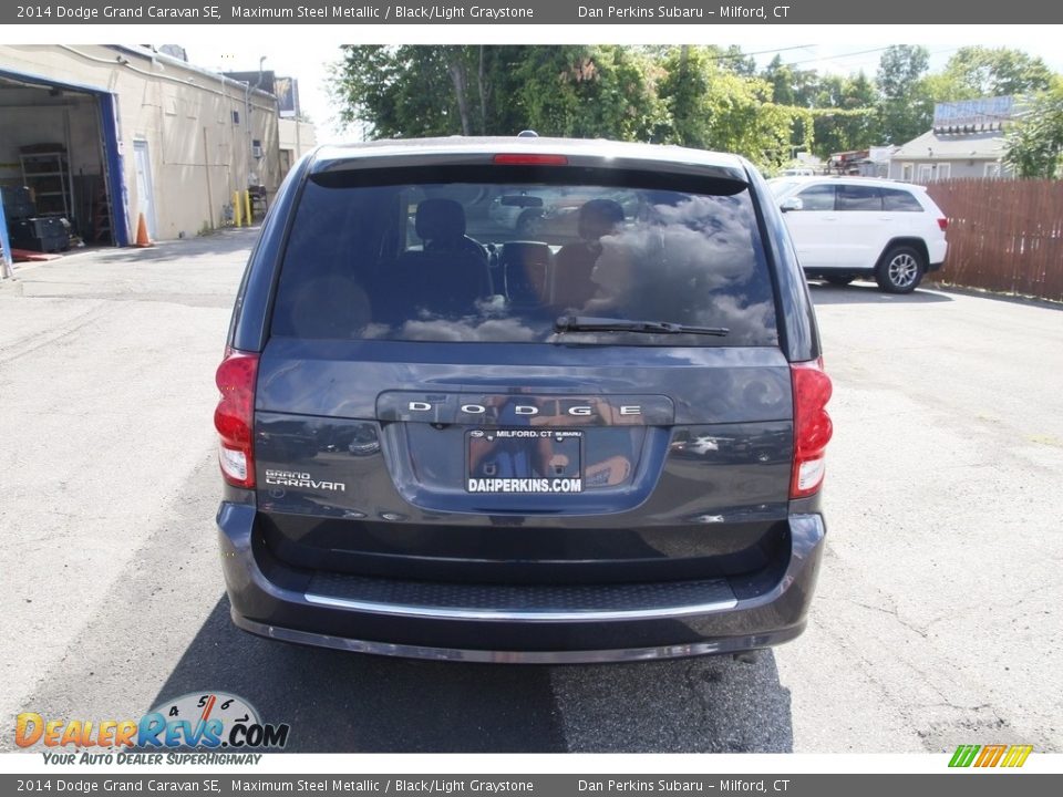 2014 Dodge Grand Caravan SE Maximum Steel Metallic / Black/Light Graystone Photo #6