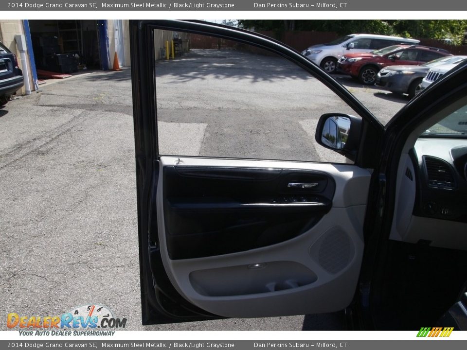 2014 Dodge Grand Caravan SE Maximum Steel Metallic / Black/Light Graystone Photo #9
