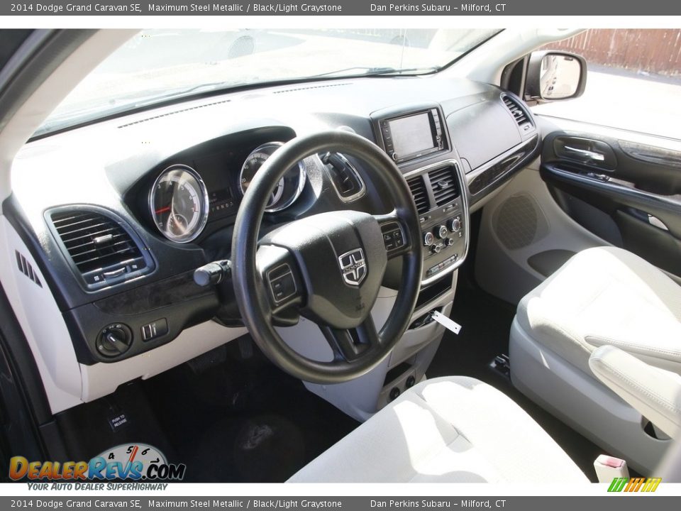 2014 Dodge Grand Caravan SE Maximum Steel Metallic / Black/Light Graystone Photo #10