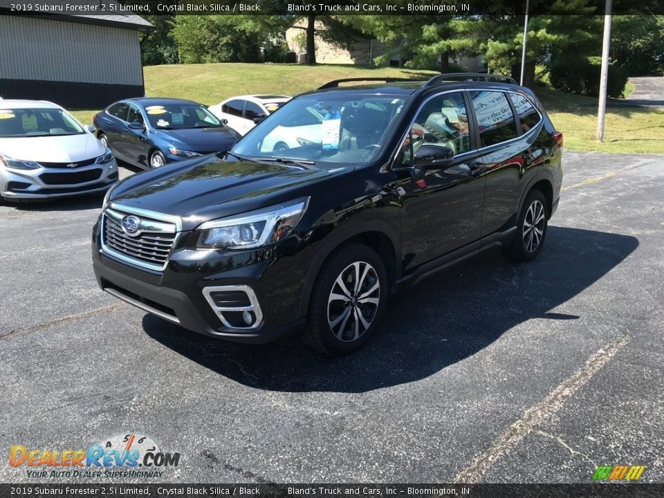 2019 Subaru Forester 2.5i Limited Crystal Black Silica / Black Photo #2