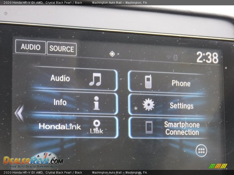 2020 Honda HR-V EX AWD Crystal Black Pearl / Black Photo #21