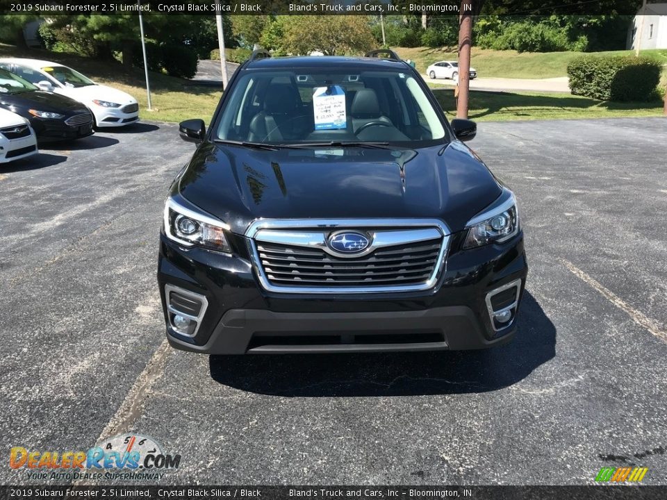 2019 Subaru Forester 2.5i Limited Crystal Black Silica / Black Photo #3