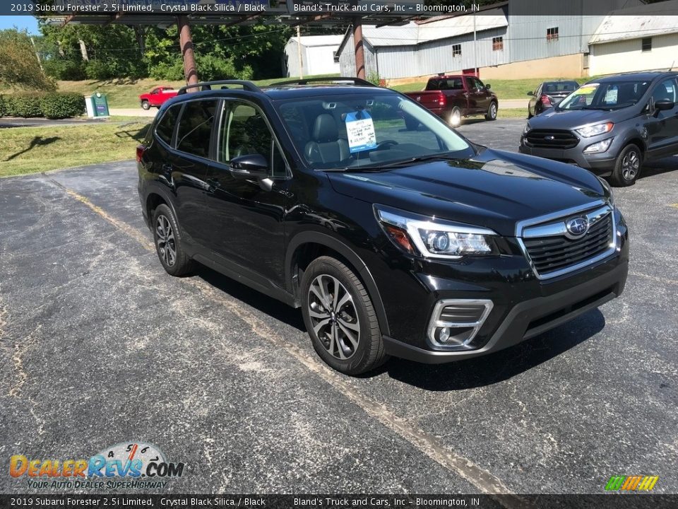 2019 Subaru Forester 2.5i Limited Crystal Black Silica / Black Photo #4