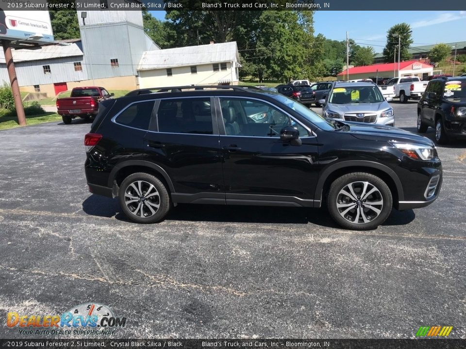 2019 Subaru Forester 2.5i Limited Crystal Black Silica / Black Photo #5