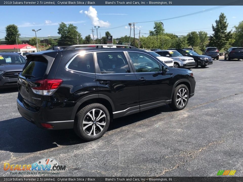 2019 Subaru Forester 2.5i Limited Crystal Black Silica / Black Photo #6