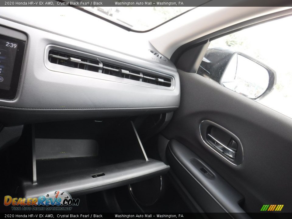 2020 Honda HR-V EX AWD Crystal Black Pearl / Black Photo #25