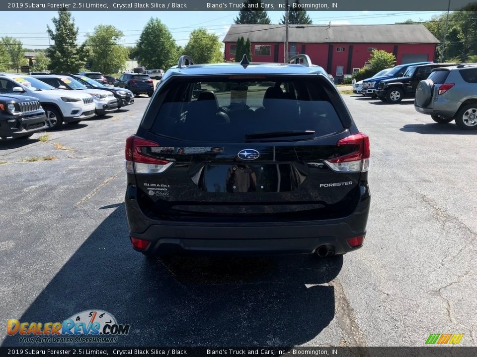 2019 Subaru Forester 2.5i Limited Crystal Black Silica / Black Photo #7